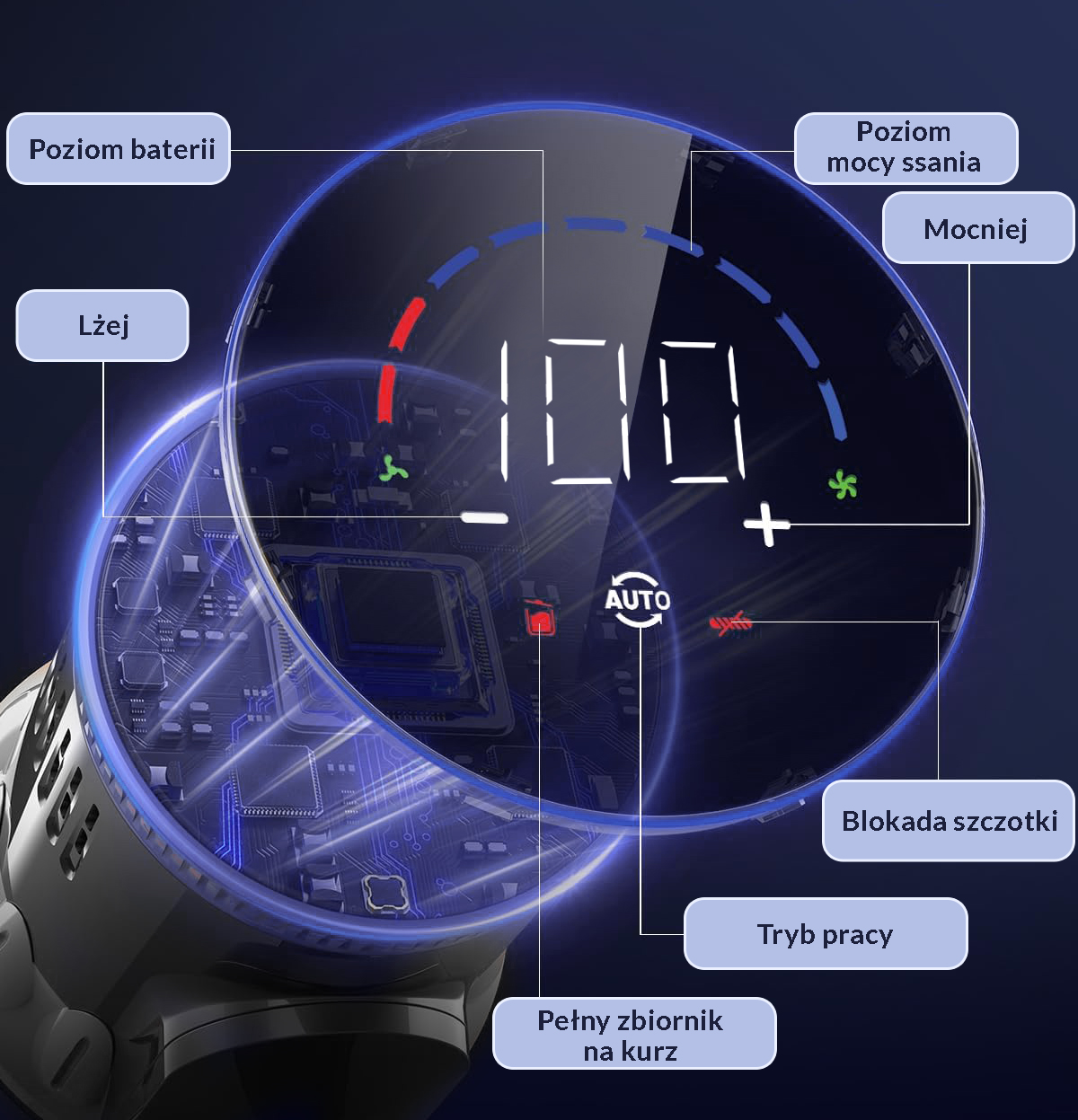 Pionowy odkurzacz bezprzewodowy 2w1 - obrazek 12