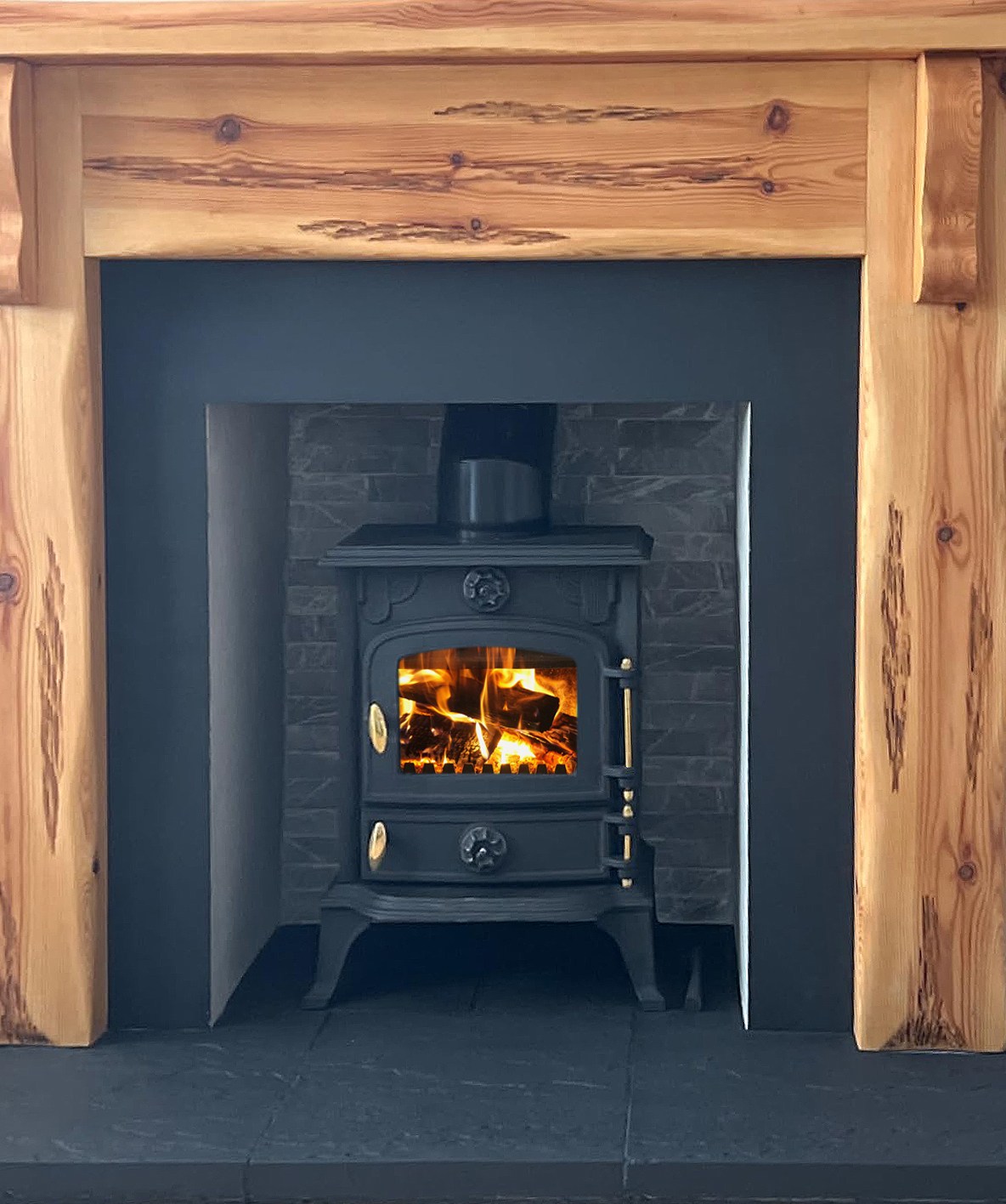 Piec żeliwny koza 5kW