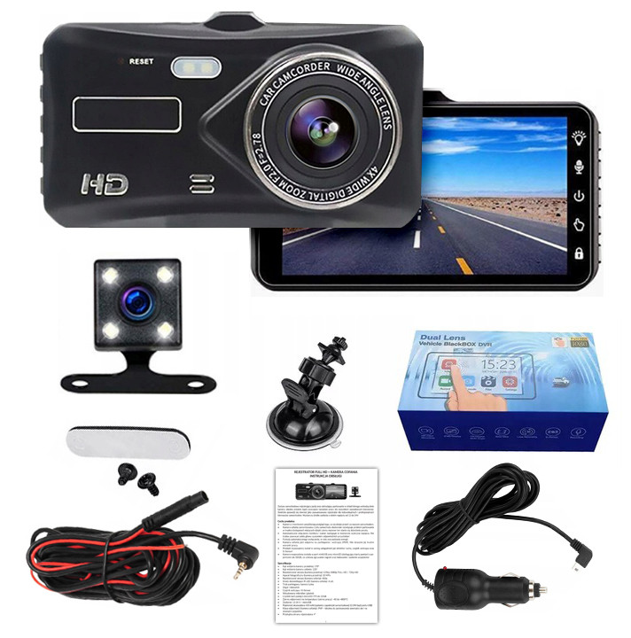 Wideorejestrator samochodowy BLACKBOX DVR - obrazek 5