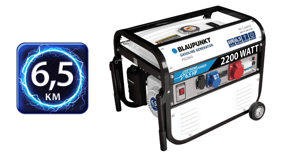 Agregat prądotwórczy Blaupunkt PG2065 - obrazek 7
