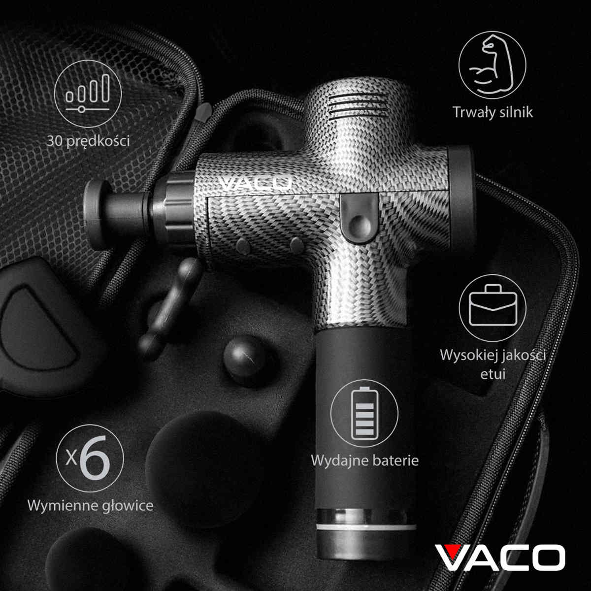 PISTOLET DO MASAŻU Masażer do pleców i ciała MASSAGE GUN Ebook GRATIS! - obrazek 19