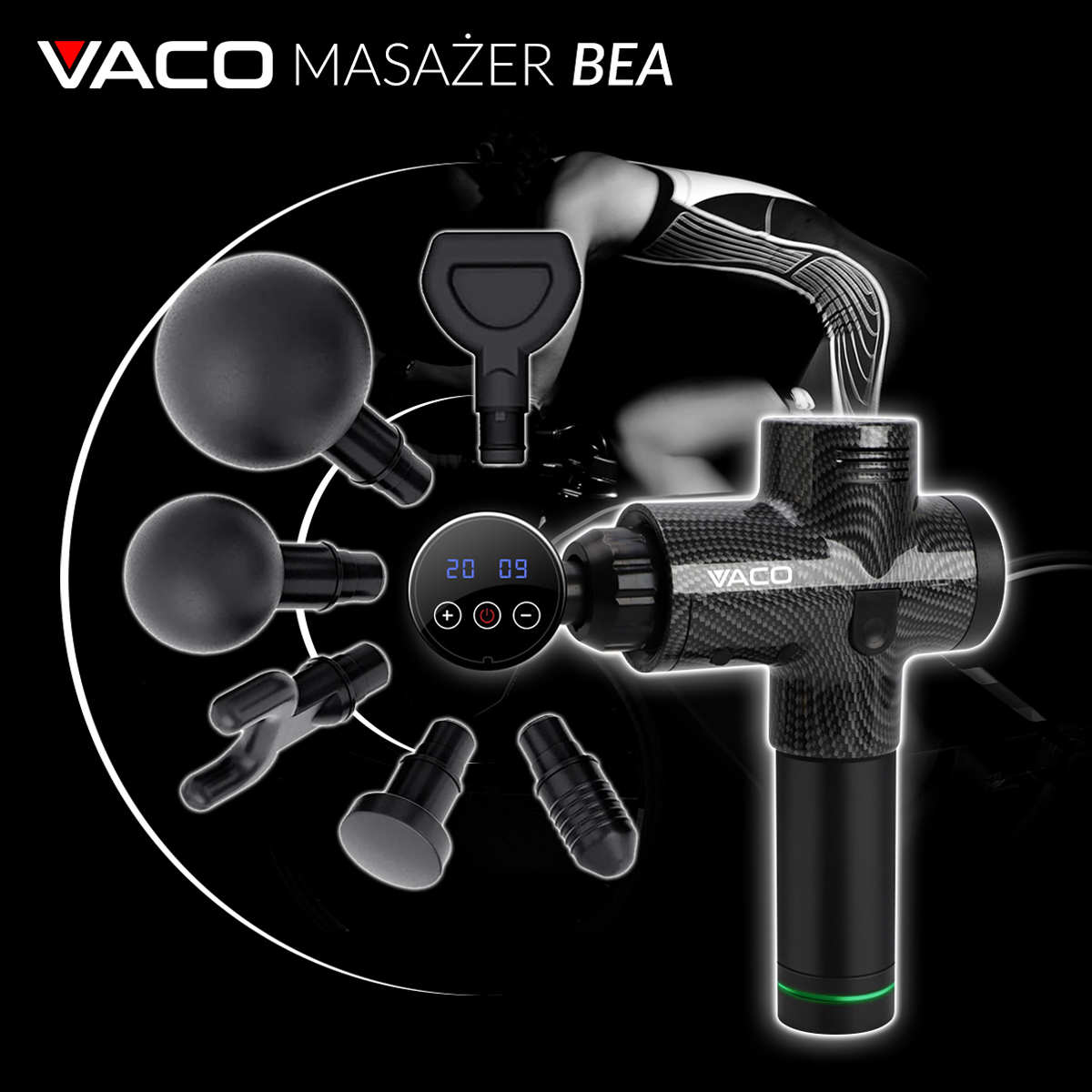 PISTOLET DO MASAŻU Masażer do pleców i ciała MASSAGE GUN Ebook GRATIS! - obrazek 20