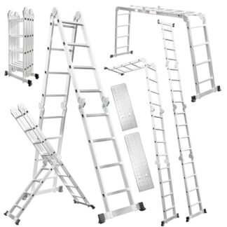 DRABINA ALUMINIOWA PRZEGUBOWA 4x4 VACO