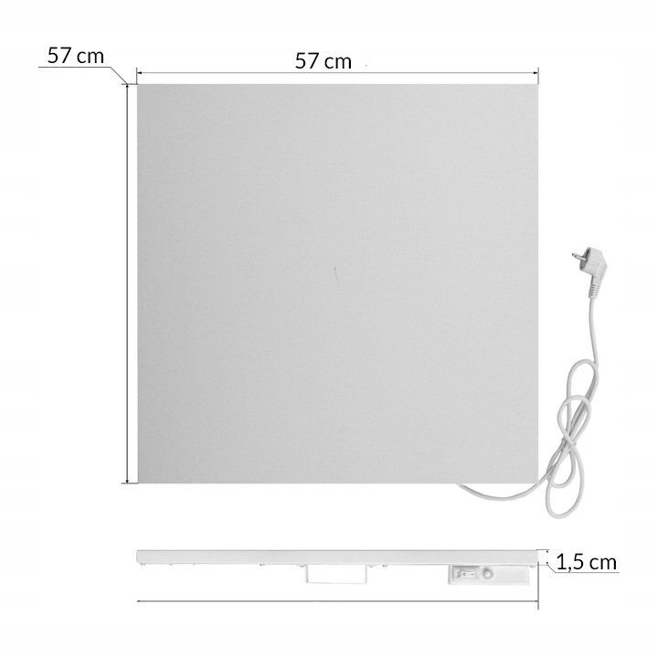 Panel grzewczy na podczerwień 380W Vaco Hiti380 DeLuxe WiFi - obrazek 9