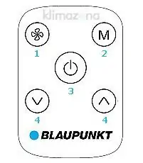 Klimatyzator przenośny BLAUPUNKT Moby Blue S 09E - obrazek 6
