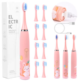 Szczoteczka soniczna 8 końcówek