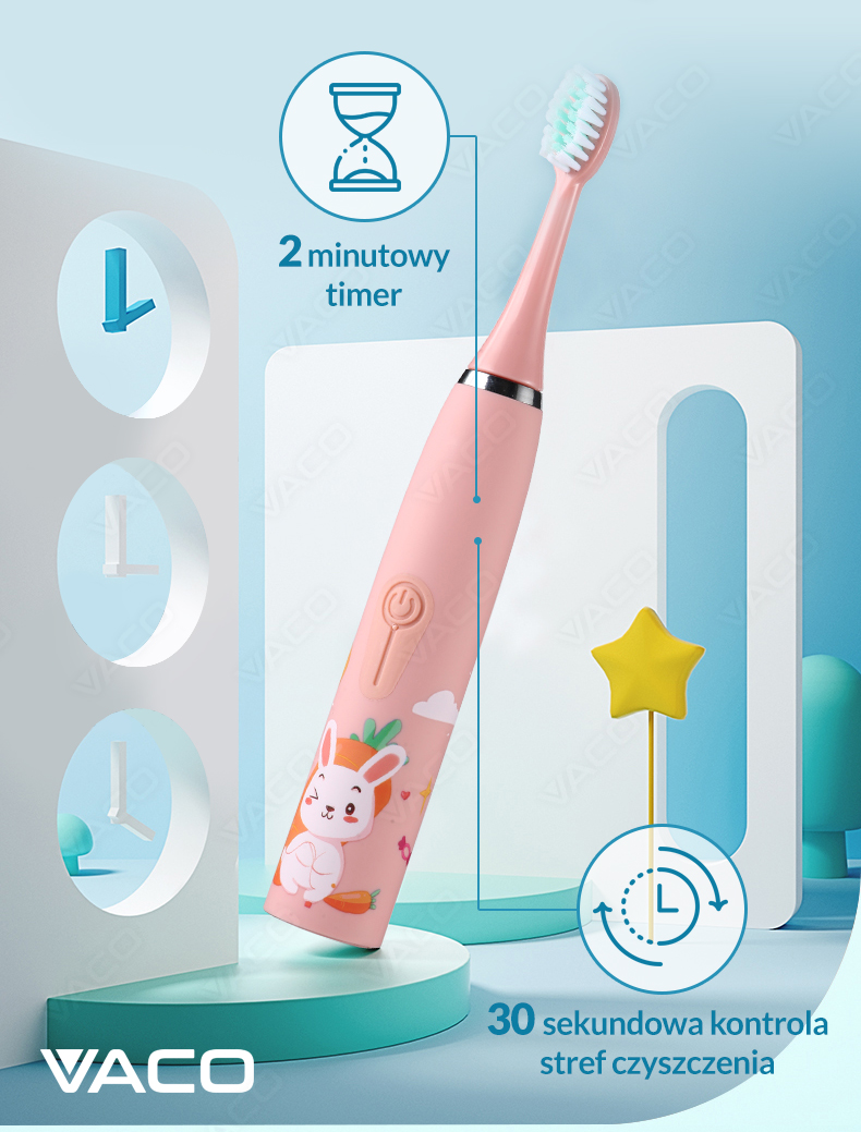 Szczoteczka soniczna 8 końcówek - obrazek 18