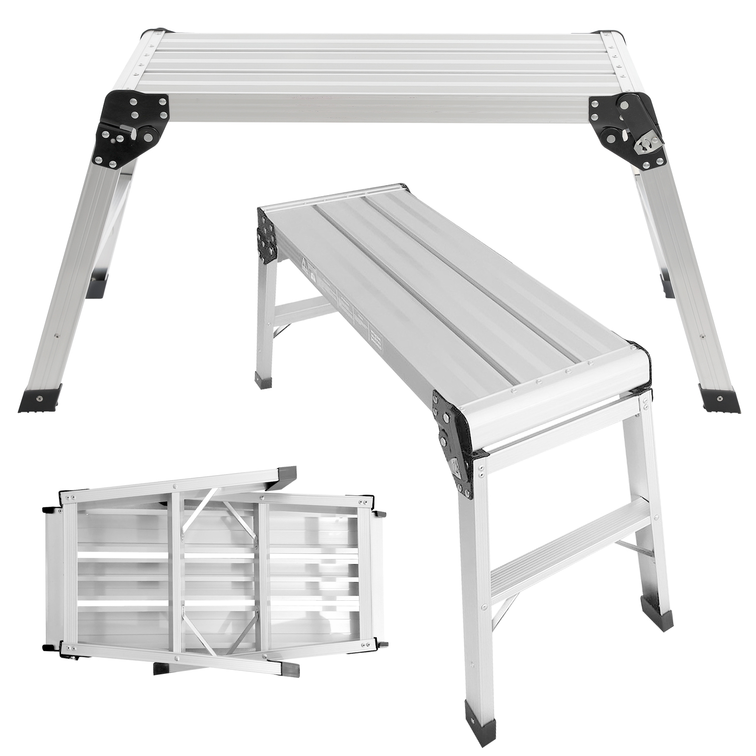 Podest roboczy aluminiowy schodki