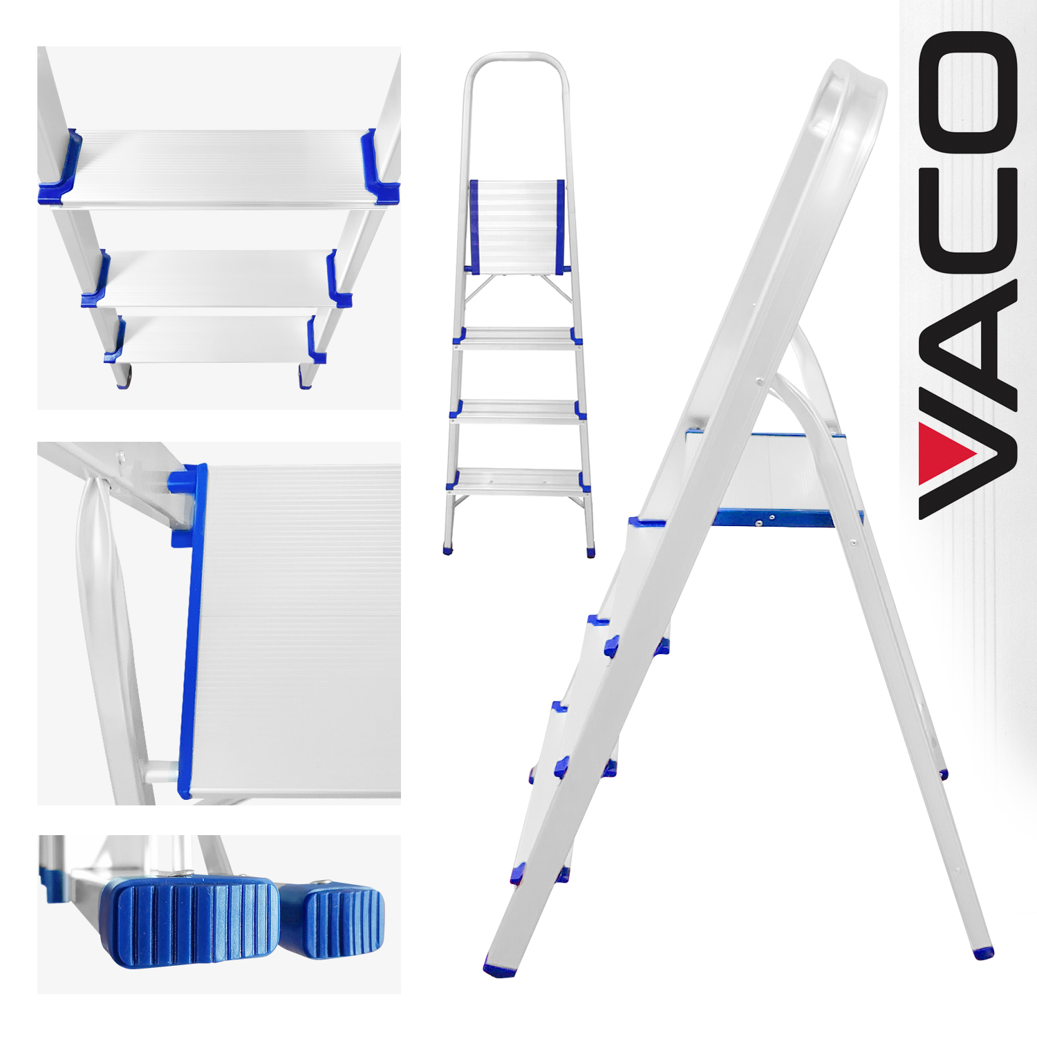 Drabina domowa 4 stopnie 150kg