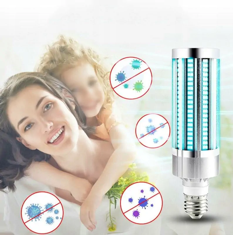 Żarówka dezynfekująca UV-C LED 60W z pilotem - obrazek 3