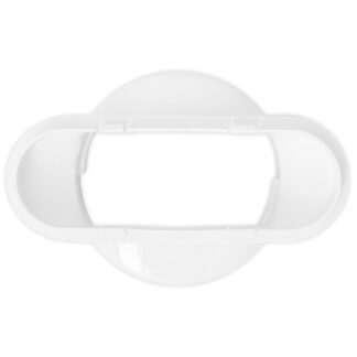 Końcówka płaska rury do klimatyzatora